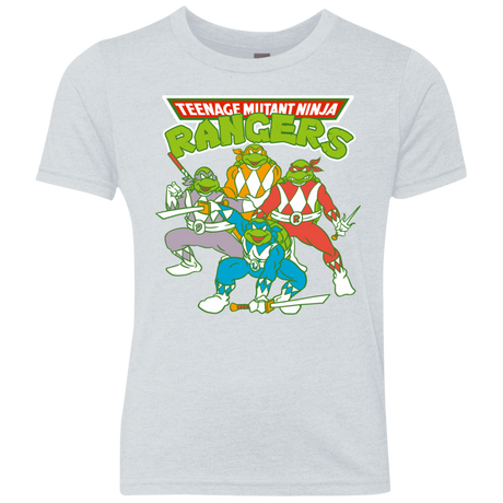 T-Shirts Heather White / YXS Teenage Mutant Ninja Rangers Youth Triblend T-Shirt