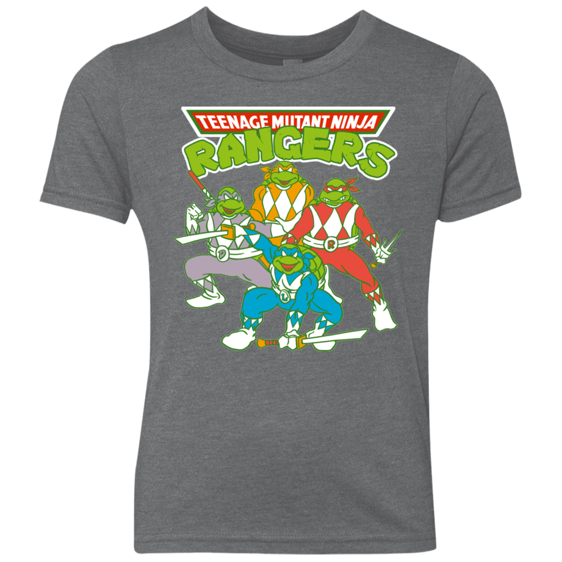 T-Shirts Premium Heather / YXS Teenage Mutant Ninja Rangers Youth Triblend T-Shirt