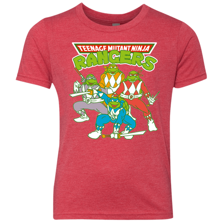 T-Shirts Vintage Red / YXS Teenage Mutant Ninja Rangers Youth Triblend T-Shirt