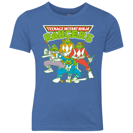 T-Shirts Vintage Royal / YXS Teenage Mutant Ninja Rangers Youth Triblend T-Shirt
