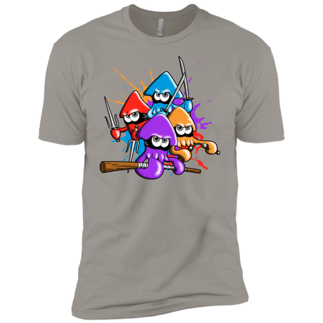 T-Shirts Light Grey / YXS Teenage Mutant Ninja Squids Boys Premium T-Shirt