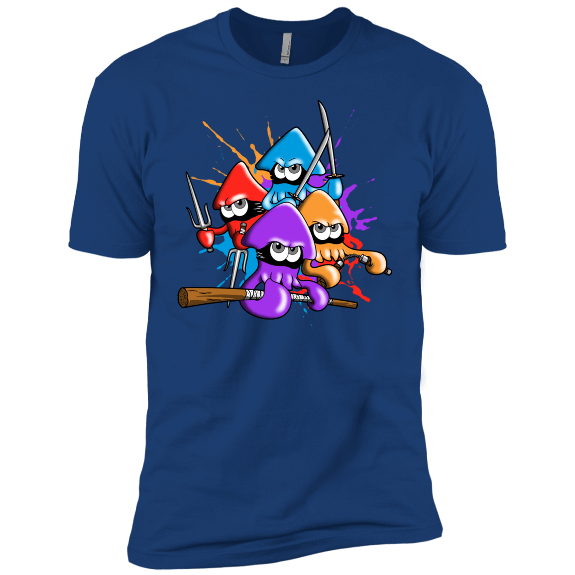 T-Shirts Royal / YXS Teenage Mutant Ninja Squids Boys Premium T-Shirt
