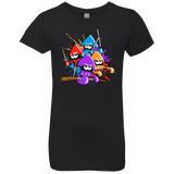 T-Shirts Black / YXS Teenage Mutant Ninja Squids Girls Premium T-Shirt