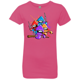 T-Shirts Hot Pink / YXS Teenage Mutant Ninja Squids Girls Premium T-Shirt
