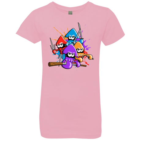 T-Shirts Light Pink / YXS Teenage Mutant Ninja Squids Girls Premium T-Shirt