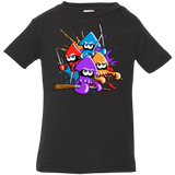 T-Shirts Black / 6 Months Teenage Mutant Ninja Squids Infant Premium T-Shirt