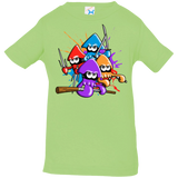 T-Shirts Key Lime / 6 Months Teenage Mutant Ninja Squids Infant Premium T-Shirt