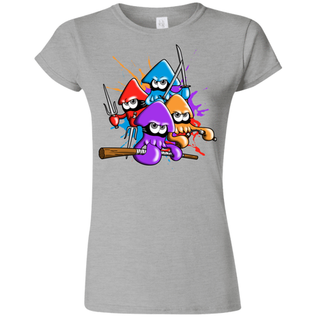 T-Shirts Sport Grey / S Teenage Mutant Ninja Squids Junior Slimmer-Fit T-Shirt