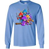 T-Shirts Carolina Blue / S Teenage Mutant Ninja Squids Men's Long Sleeve T-Shirt