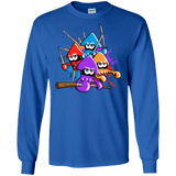 T-Shirts Royal / S Teenage Mutant Ninja Squids Men's Long Sleeve T-Shirt