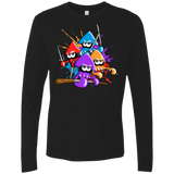 T-Shirts Black / S Teenage Mutant Ninja Squids Men's Premium Long Sleeve