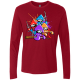 T-Shirts Cardinal / S Teenage Mutant Ninja Squids Men's Premium Long Sleeve