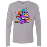 T-Shirts Heather Grey / S Teenage Mutant Ninja Squids Men's Premium Long Sleeve