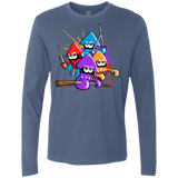 T-Shirts Indigo / S Teenage Mutant Ninja Squids Men's Premium Long Sleeve