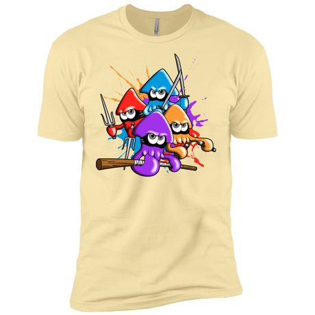 T-Shirts Banana Cream / X-Small Teenage Mutant Ninja Squids Men's Premium T-Shirt