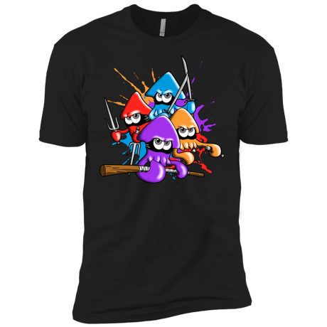 T-Shirts Black / X-Small Teenage Mutant Ninja Squids Men's Premium T-Shirt