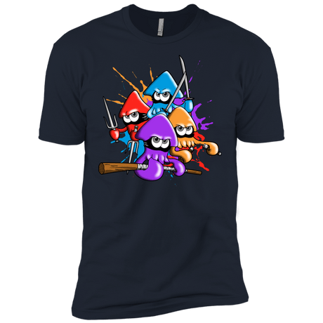T-Shirts Midnight Navy / X-Small Teenage Mutant Ninja Squids Men's Premium T-Shirt
