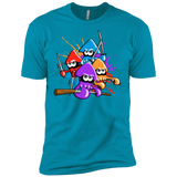 T-Shirts Turquoise / X-Small Teenage Mutant Ninja Squids Men's Premium T-Shirt