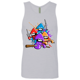 T-Shirts Heather Grey / S Teenage Mutant Ninja Squids Men's Premium Tank Top