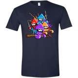T-Shirts Navy / X-Small Teenage Mutant Ninja Squids Men's Semi-Fitted Softstyle