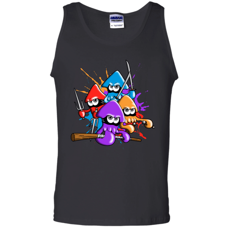 T-Shirts Black / S Teenage Mutant Ninja Squids Men's Tank Top