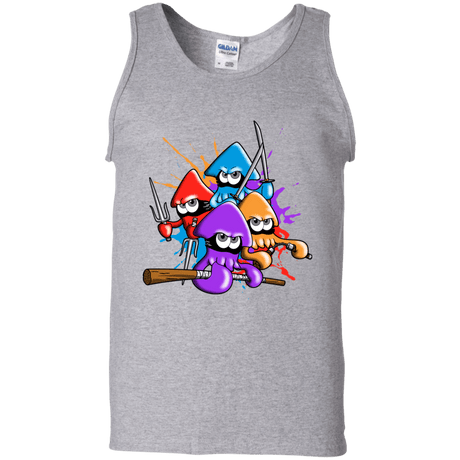 T-Shirts Sport Grey / S Teenage Mutant Ninja Squids Men's Tank Top