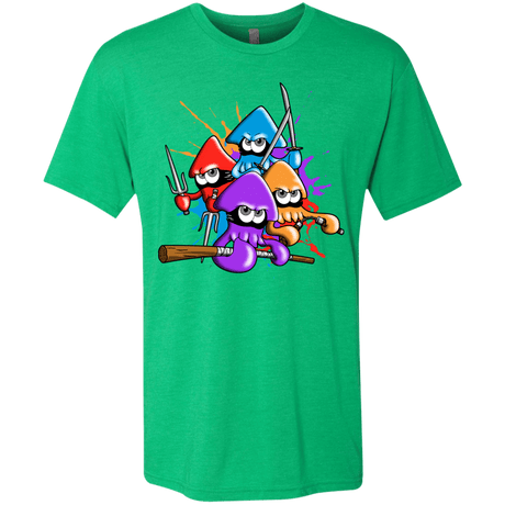 T-Shirts Envy / S Teenage Mutant Ninja Squids Men's Triblend T-Shirt