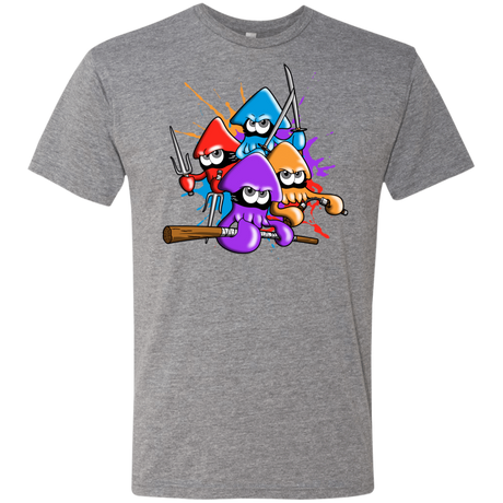 T-Shirts Premium Heather / S Teenage Mutant Ninja Squids Men's Triblend T-Shirt