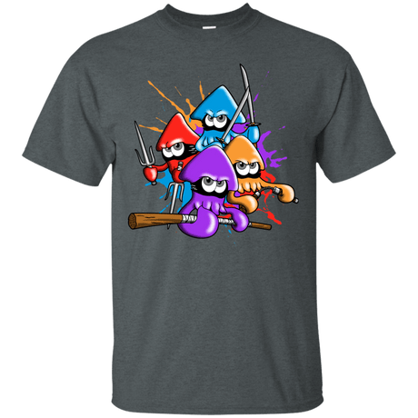 T-Shirts Dark Heather / S Teenage Mutant Ninja Squids T-Shirt