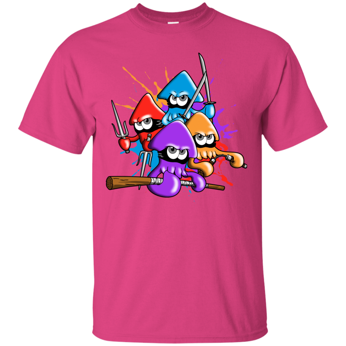 T-Shirts Heliconia / S Teenage Mutant Ninja Squids T-Shirt