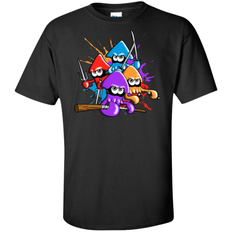 T-Shirts Black / XLT Teenage Mutant Ninja Squids Tall T-Shirt