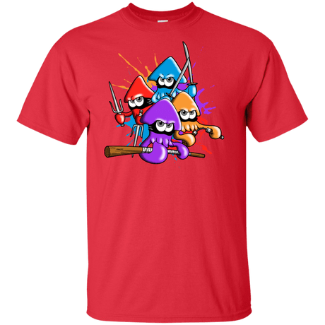 T-Shirts Red / XLT Teenage Mutant Ninja Squids Tall T-Shirt