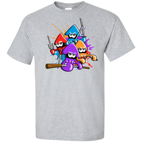T-Shirts Sport Grey / XLT Teenage Mutant Ninja Squids Tall T-Shirt