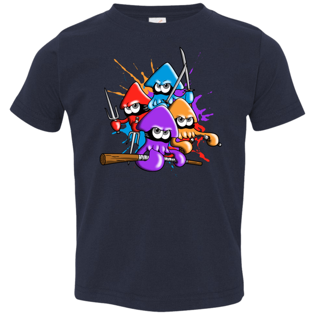 T-Shirts Navy / 2T Teenage Mutant Ninja Squids Toddler Premium T-Shirt