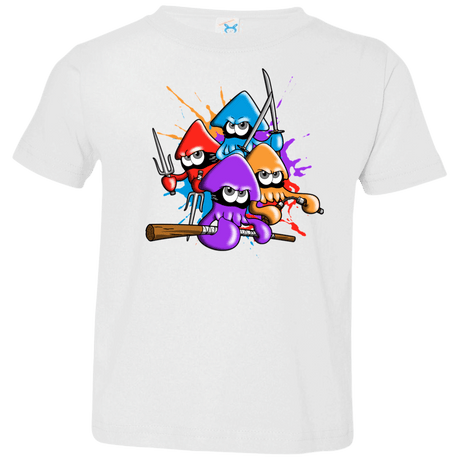 T-Shirts White / 2T Teenage Mutant Ninja Squids Toddler Premium T-Shirt