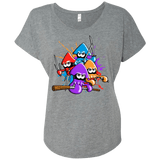 T-Shirts Premium Heather / X-Small Teenage Mutant Ninja Squids Triblend Dolman Sleeve