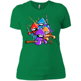 T-Shirts Kelly Green / X-Small Teenage Mutant Ninja Squids Women's Premium T-Shirt