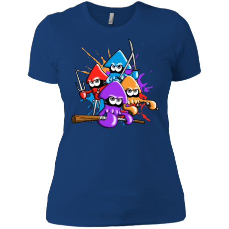 T-Shirts Royal / X-Small Teenage Mutant Ninja Squids Women's Premium T-Shirt