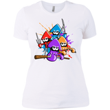 T-Shirts White / X-Small Teenage Mutant Ninja Squids Women's Premium T-Shirt