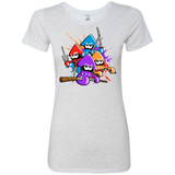 T-Shirts Heather White / S Teenage Mutant Ninja Squids Women's Triblend T-Shirt