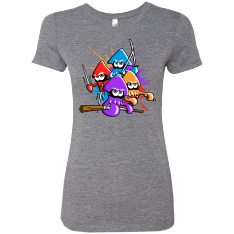 T-Shirts Premium Heather / S Teenage Mutant Ninja Squids Women's Triblend T-Shirt