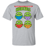 T-Shirts Sport Grey / S Teenage Socially Distancing Heroes T-Shirt