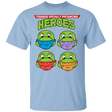 T-Shirts Light Blue / YXS Teenage Socially Distancing Heroes Youth T-Shirt