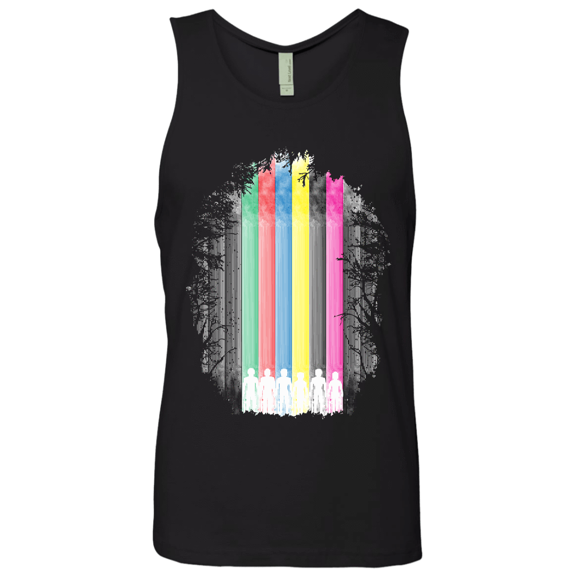 T-Shirts Black / S Teleport Men's Premium Tank Top