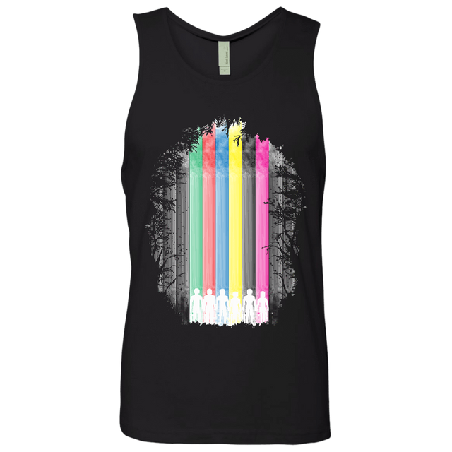 T-Shirts Black / S Teleport Men's Premium Tank Top