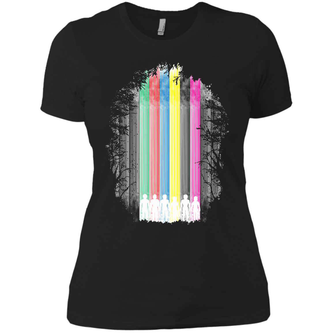 T-Shirts Black / X-Small Teleport Women's Premium T-Shirt