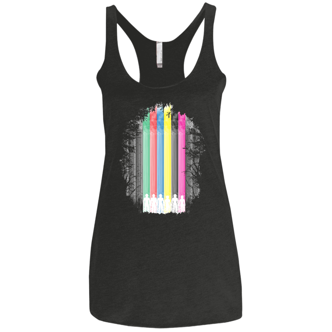 Teleport Women's Triblend Racerback Tank
