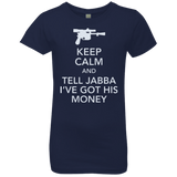 T-Shirts Midnight Navy / YXS Tell Jabba (2) Girls Premium T-Shirt