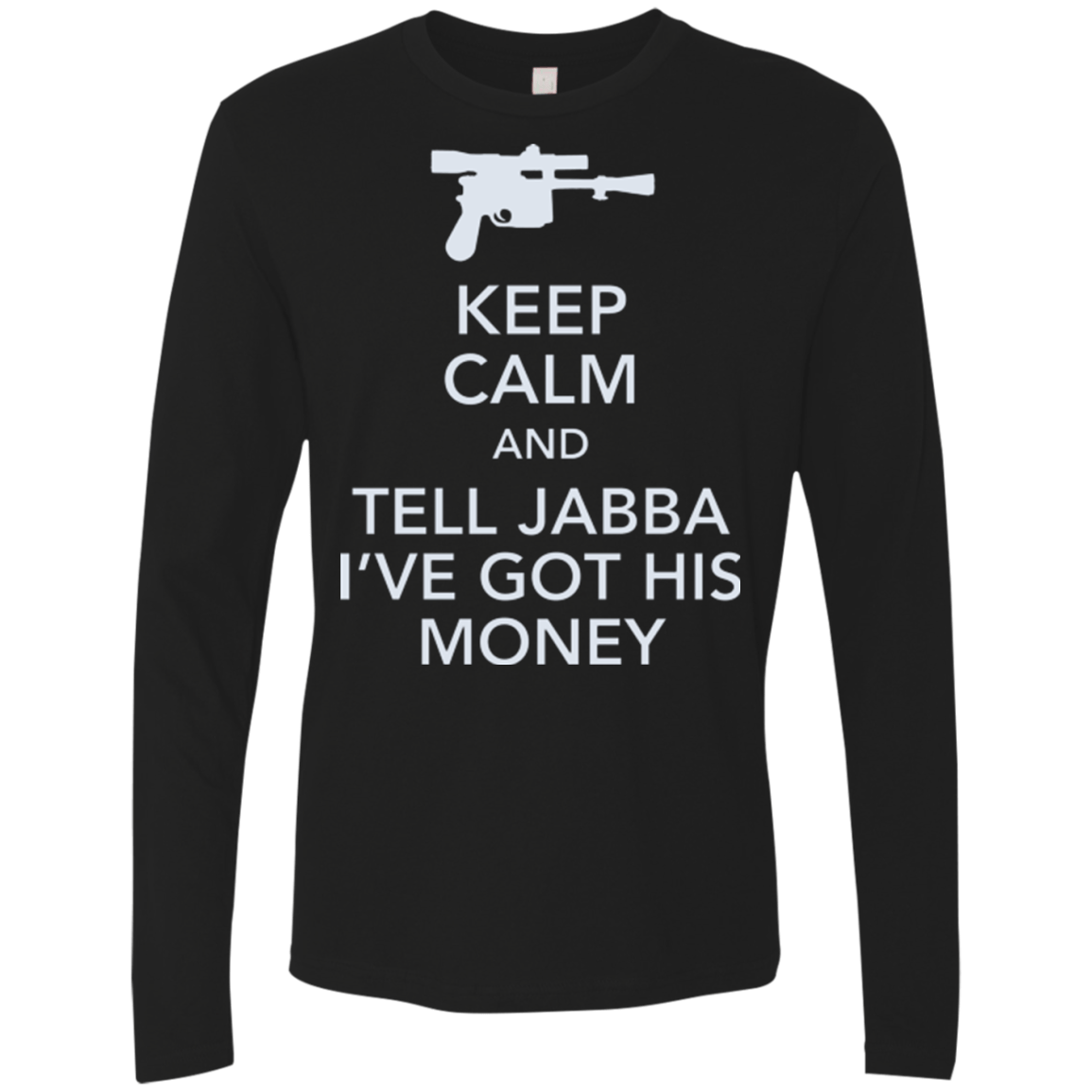 T-Shirts Black / Small Tell Jabba (2) Men's Premium Long Sleeve