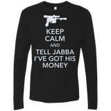 T-Shirts Black / Small Tell Jabba (2) Men's Premium Long Sleeve